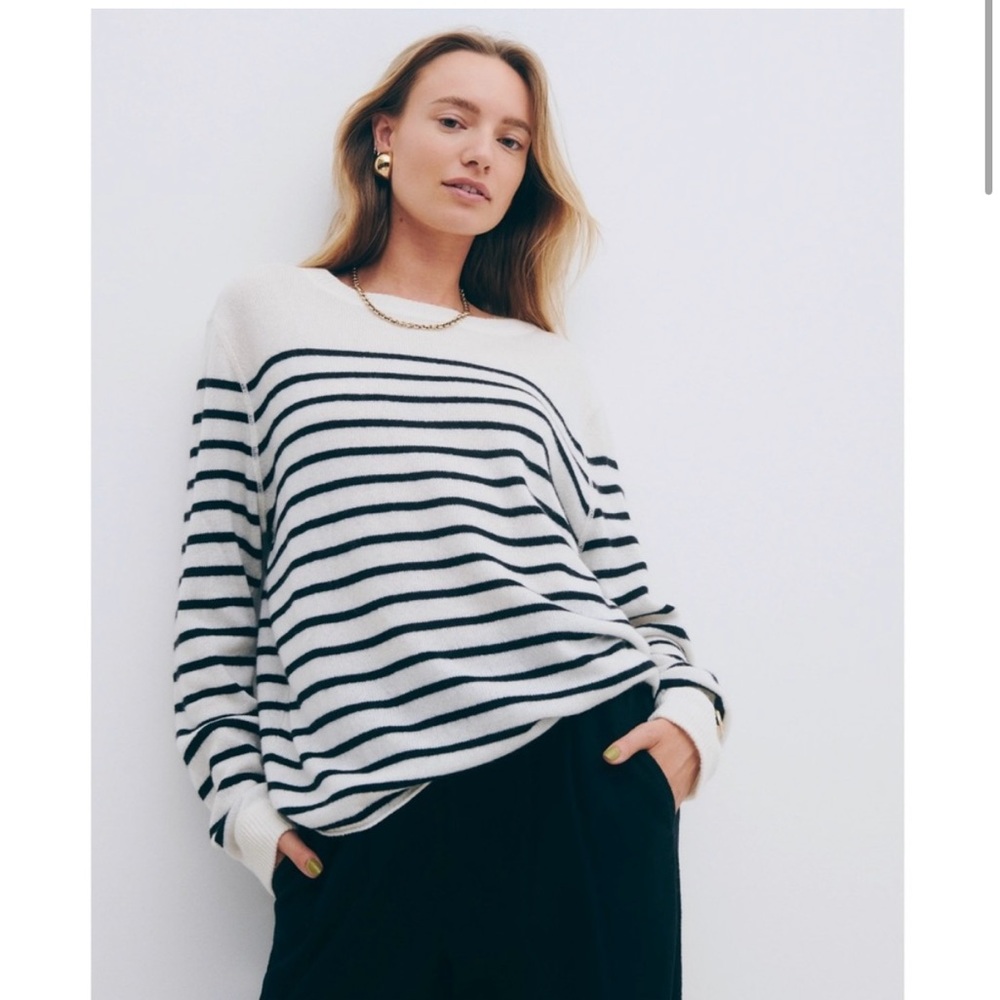 Reformation Cashmere Boyfriend Sweater